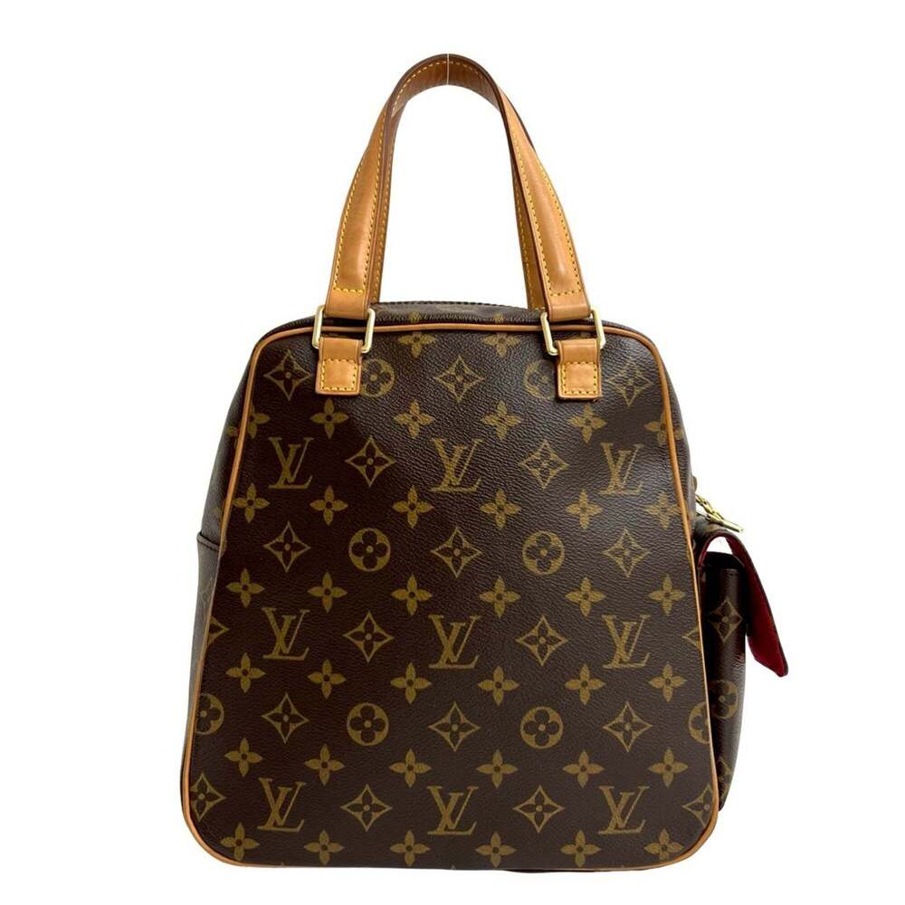 LOUIS VUITTON Brown Monogram Leather Boston Bag - Picture 3 of 10